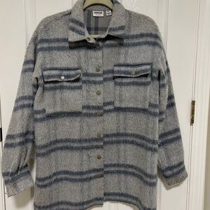 Noisy May Shacket Jacket Plaid Size Small